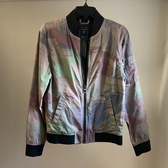 guess army jacket